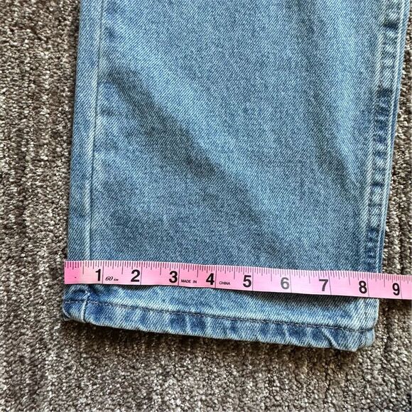 Wrangler Men's Straight Regular Fit Jeans Blue Size 34x32 5-Pocket Normcore - Picture 8 of 11